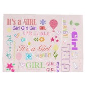 Baby Girl Groot Cadeauzakje (Achterkant)