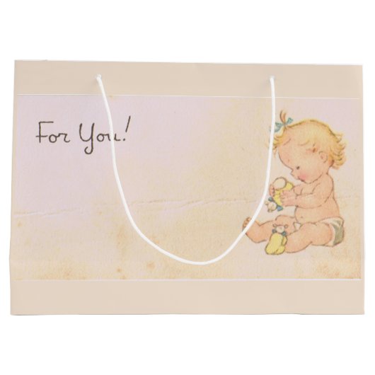  Baby Girl Groot Cadeauzakje (Achterkant)