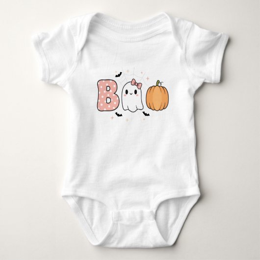 Baby Girl Halloween shirt (Voorkant)