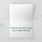 **** BABY GIRL*** HEBBEN ***1ste CHRISTMAS*** Feestdagen Kaart (Binnen)