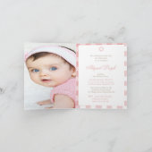 Baby Girl Hebreeuws Naming Ceremony Foto Joods Roz (Binnen)