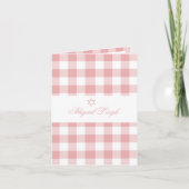 Baby Girl Hebreeuws Naming Ceremony Foto Joods Roz (Voorkant)