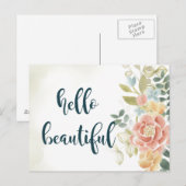 Baby Girl I Briefkaart (Voorkant / Achterkant)