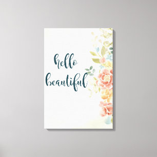 Baby Girl I Canvas Afdruk