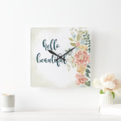 Baby Girl I Vierkante Klok (Huis)