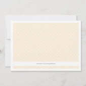  Baby Girl in Baby shower Mail Box Kaart (Achterkant)