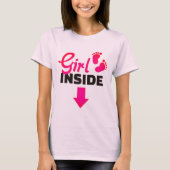 Baby Girl Inside T-shirt (Voorkant)