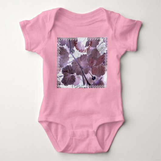 Baby Girl Jersey Bodysuit Newborn to 24 Months/Kin (Voorkant)