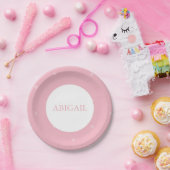 Baby Girl Jewish Naming Ceremony Hebrew Papieren Bordje (Feest)