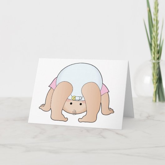Baby Girl Kaart (Voorkant)