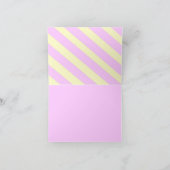 Baby Girl-kaart Aankondiging (Binnen)