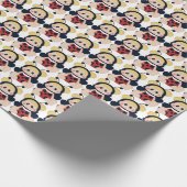 Baby Girl Ladybug inpakpapier (Hoek)