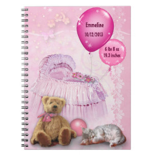 Baby Girl-laptop Notitieboek