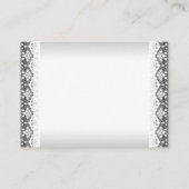  Baby Girl Luier Raffle Ticket Informatiekaartje (Achterkant)