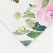 Baby Girl Meerkat Maandelijkse Groei Mijlsteen Fleece Deken (Hoek)