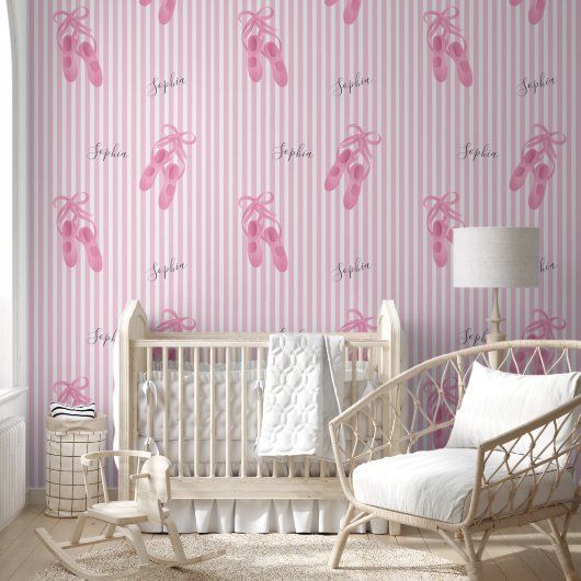 Baby girl Name Wallpaper Behang (Kinderen)