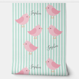 Baby girl Name Wallpaper Behang