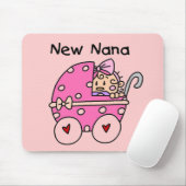 Baby Girl New Nana T-shirts en cadeautjes Muismat (Met muis)
