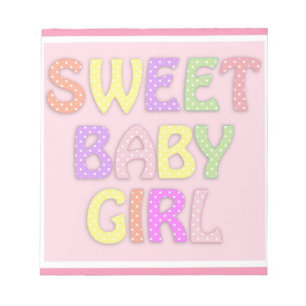 Baby Girl Notitieblok
