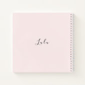 Baby Girl Notitieboek (Achterkant)