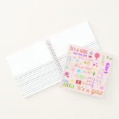 Baby Girl Notitieboek (Binnen)