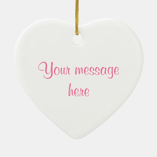 "Baby Girl On the Way"-versiering Keramisch Ornament (Achterkant)