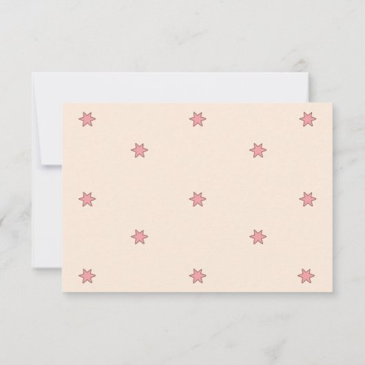 Baby Girl One Happy Girl Verjaardag Kaart (Achterkant)