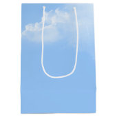 Baby Girl op Clothesline Medium Cadeauzakje (Achterkant)