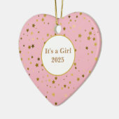 Baby Girl Ornament (Links)