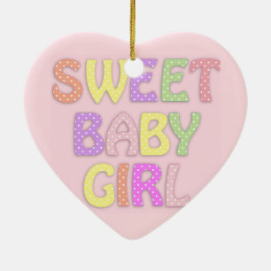 Baby Girl Ornament
