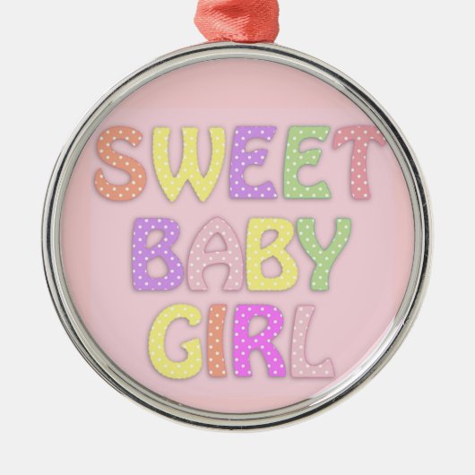 Baby Girl Ornament (Voorkant)
