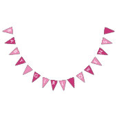 Baby Girl Owens Pink en White Banner (Alle)