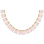 Baby Girl Personalized Nursery Room Name Pennant Vlaggetjes (Alle)