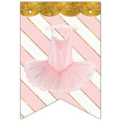 Baby Girl Personalized Nursery Room Name Pennant Vlaggetjes (Eerste vlag)