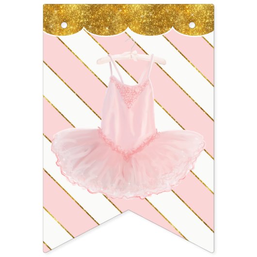 Baby Girl Personalized Nursery Room Name Pennant Vlaggetjes (Eerste vlag)