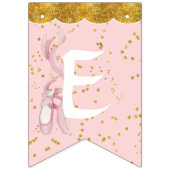 Baby Girl Personalized Nursery Room Name Pennant Vlaggetjes (Derde vlag)