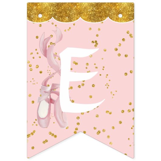 Baby Girl Personalized Nursery Room Name Pennant Vlaggetjes (Derde vlag)