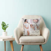 Baby Girl Photo Keepomwille White Sierkussen (Stoel)