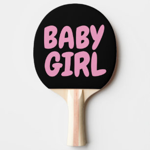 BABY GIRL PING PONG PADDLE TAFELTENNISBATJE