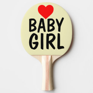 BABY GIRL PING PONG PADDLES TAFELTENNISBATJE