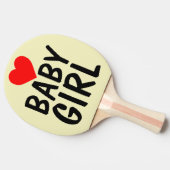 BABY GIRL PING PONG PADDLES TAFELTENNISBATJE (Zijkant)