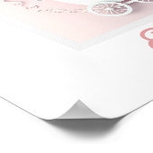 Baby Girl Pink 3d Effect Poster (Hoek)