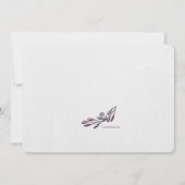 Baby Girl Pink Foto geboorteaankondiging Aankondiging (Achterkant)