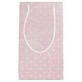 Baby Girl Pink Gift Bag Klein Cadeauzakje (Voorkant)