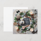  Baby Girl Pregnancy Announcement for Social Media Aankondiging (Voorkant / Achterkant)