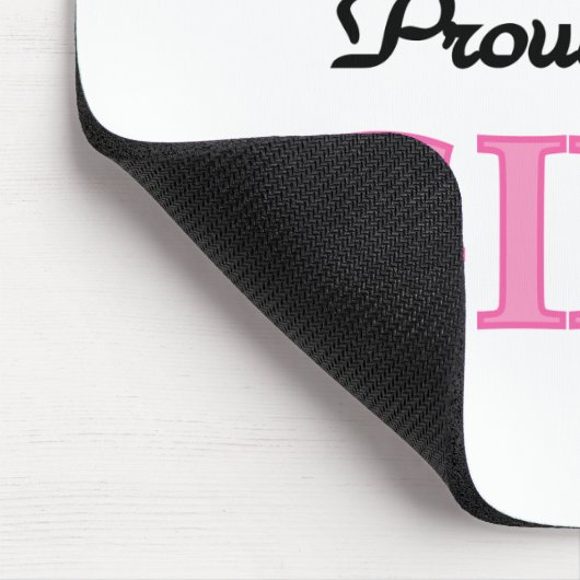 Baby Girl Proud Pap Muismat (Hoek)