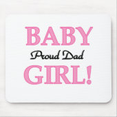 Baby Girl Proud Pap Muismat (Voorkant)