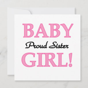 Baby Girl Proud Sister Gifts