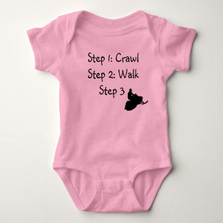 Baby Girl (roze kruipen, lopen, rijden) Romper