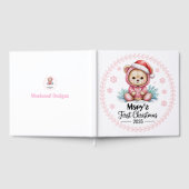Baby Girl’s First Christmas Guest Book – Gastenboek (Volledig)